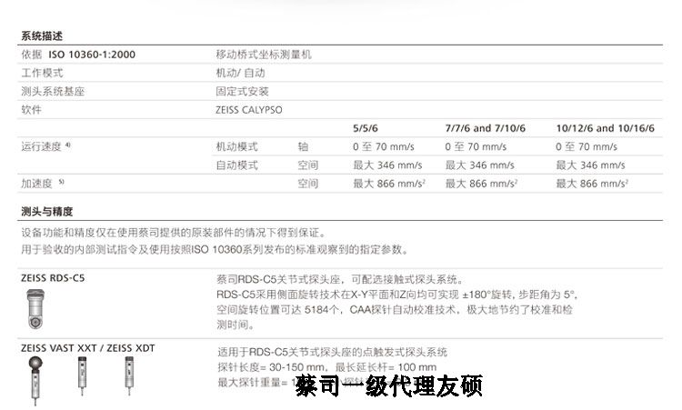 蔡司三坐标